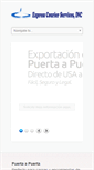 Mobile Screenshot of e-courierservices.com
